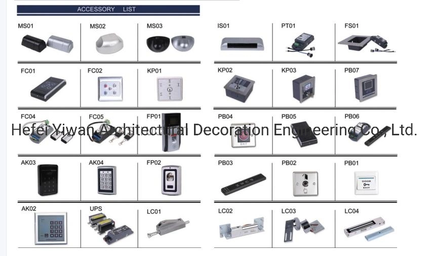 Heavy Duty Sliding Door Track System, Aluminium Automatic Sliding Glass Gate Operator System (YW-195)