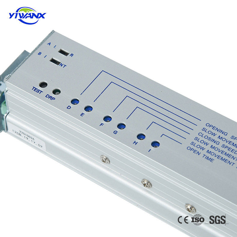 YIWAN Carga ligera peatonal sistema de puerta de cristal automático puerta corredera motorizada 24G