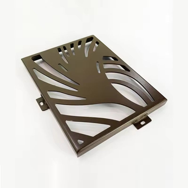 Pared de cortina de chapa de aluminio con resistencia a la presión del viento ≤ 2,5KN/m2 Rendimiento de aislamiento acústico ≥ 35 dB Duración ≥ 15
