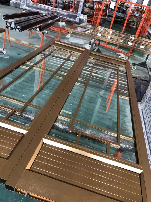 Puerta giratoria automática de 36 pulgadas sin marco