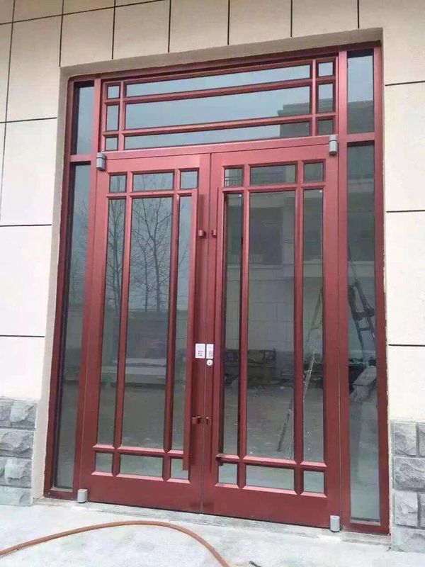 Puertas de patio con doble acristalamiento 72x80 Puerta francesa para KFC