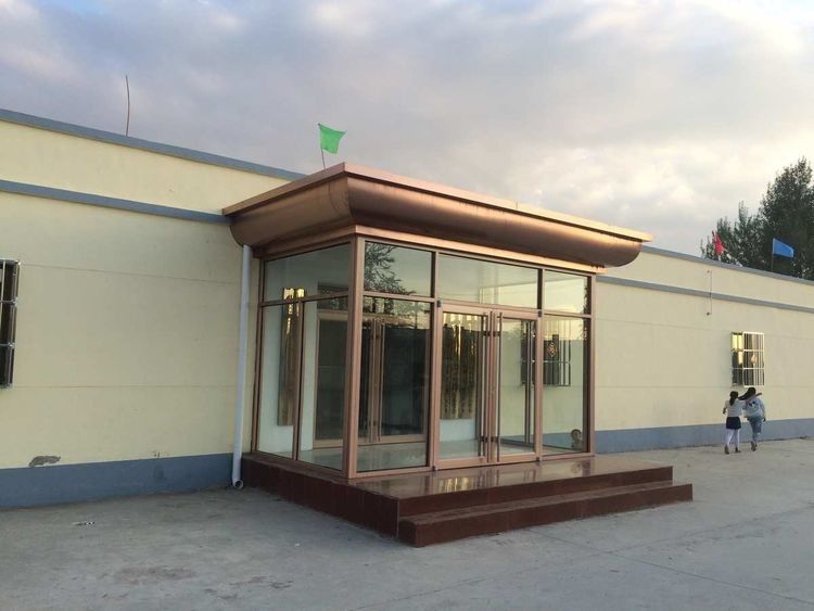 Acero inoxidable aluminio Exterior Doble piso de resorte columpio automático Puertas 72x96 ODM