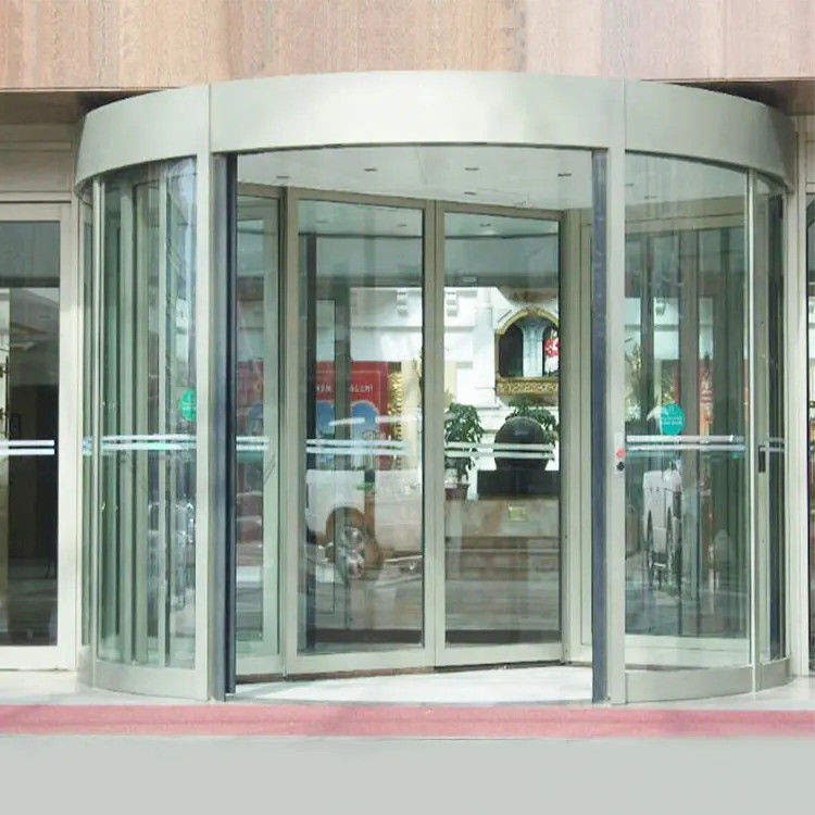 Turnostil de acero inoxidable auto-rotativo con superficie terminada Sensor inductivo Revolución puerta de giro automático Au