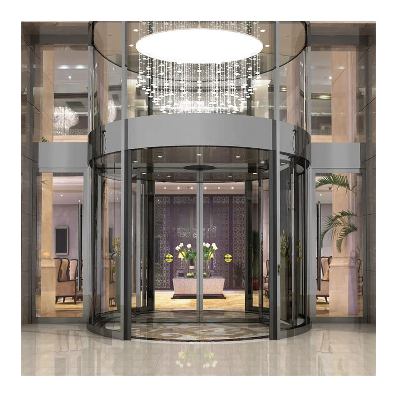 Turnostil de acero inoxidable auto-rotativo con superficie terminada Sensor inductivo Revolución puerta de giro automático Au
